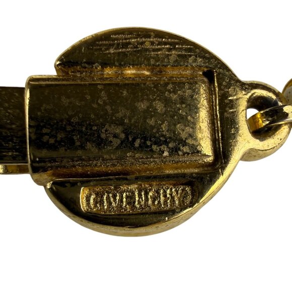 Givenchy Womens Gold Tone & Faux Pearl Bracelet Elegant Classic Design - Picture 2 of 4